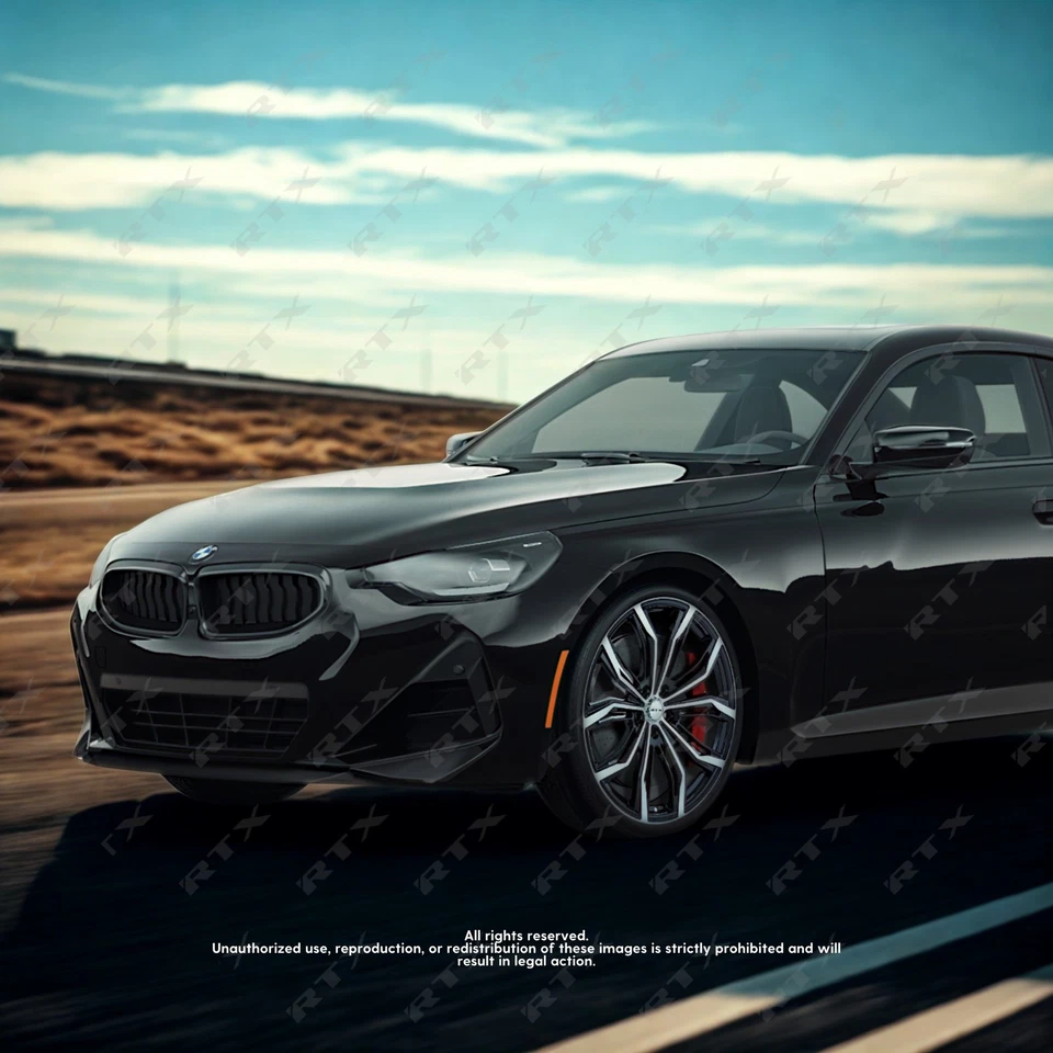 18x8 Black Alloy Wheel Rim Fits BMW 640i xDrive Gran Coupe, OEC3Z 18Inch 5x120 - Изображение 3 из 4