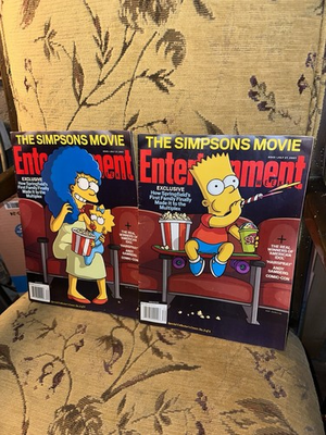 #ad Entertainment Simpsons Cover Lot Iof 2 $20.00