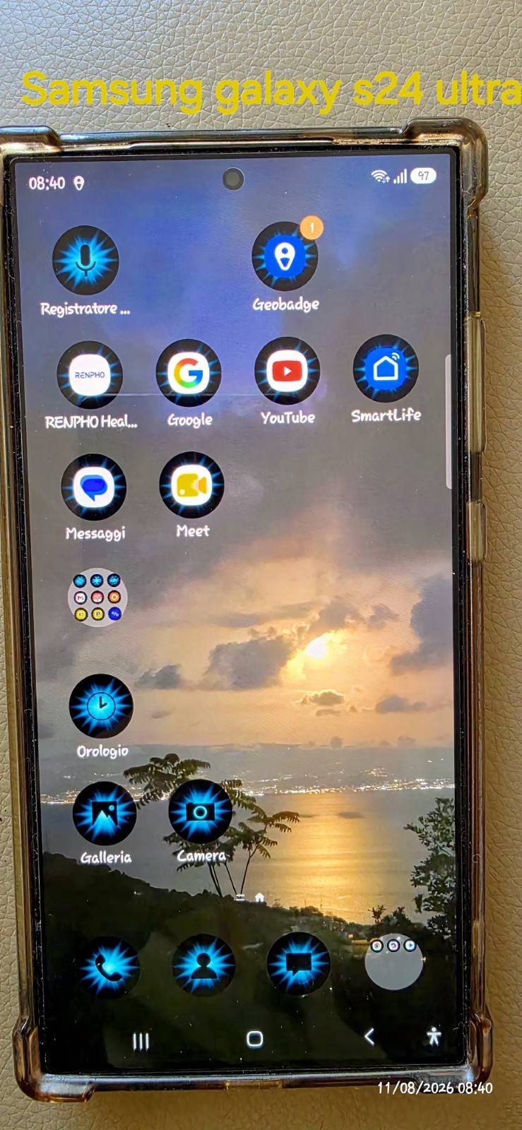 Samsung Galaxy S24 Ultra 512GB 12GB RAM Nero Dual SIM SM-S928B/DS