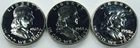 *MIXED DATE P FRANKLIN HALF DOLLAR PROOF LOT* *3 COINS* NR #P2781