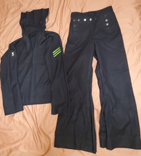 Vtg US Navy Undress Blue Uniform bellbottom Pants  Cracker Jack Wool E3 airman