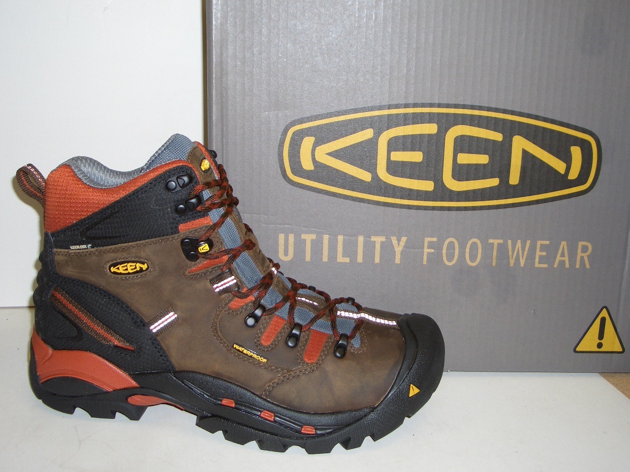 Mens KEEN Pittsburgh Waterproof High Top Soft Toe Hiker Size 15 D Mens KEEN Pittsburgh Waterproof High Top Soft Toe Hiker Size 15 D
