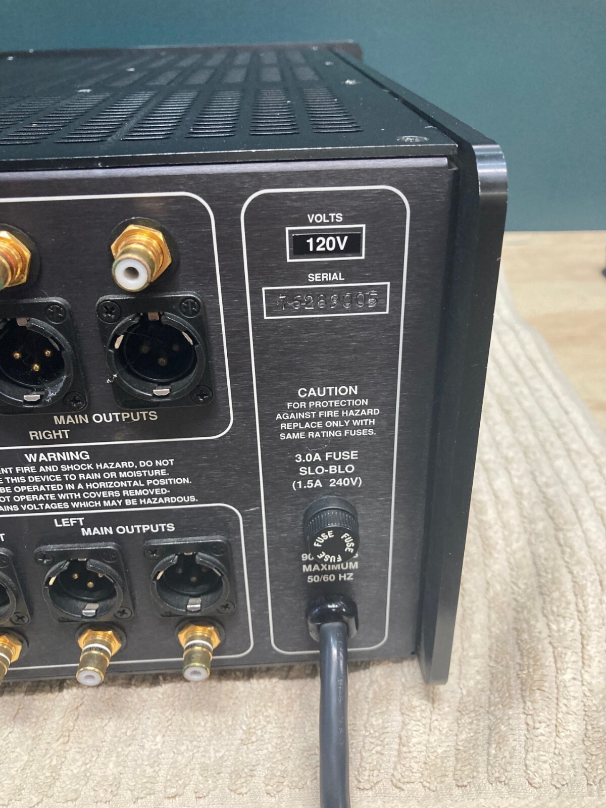 Audio Research Reference One Black Tube Preamplifier eBay