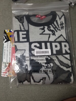 New Men's Supreme Cartoon Sweater Black Medium SS20 | eBay New Men's Supreme Cartoon Sweater Black Medium SS20 | eBay