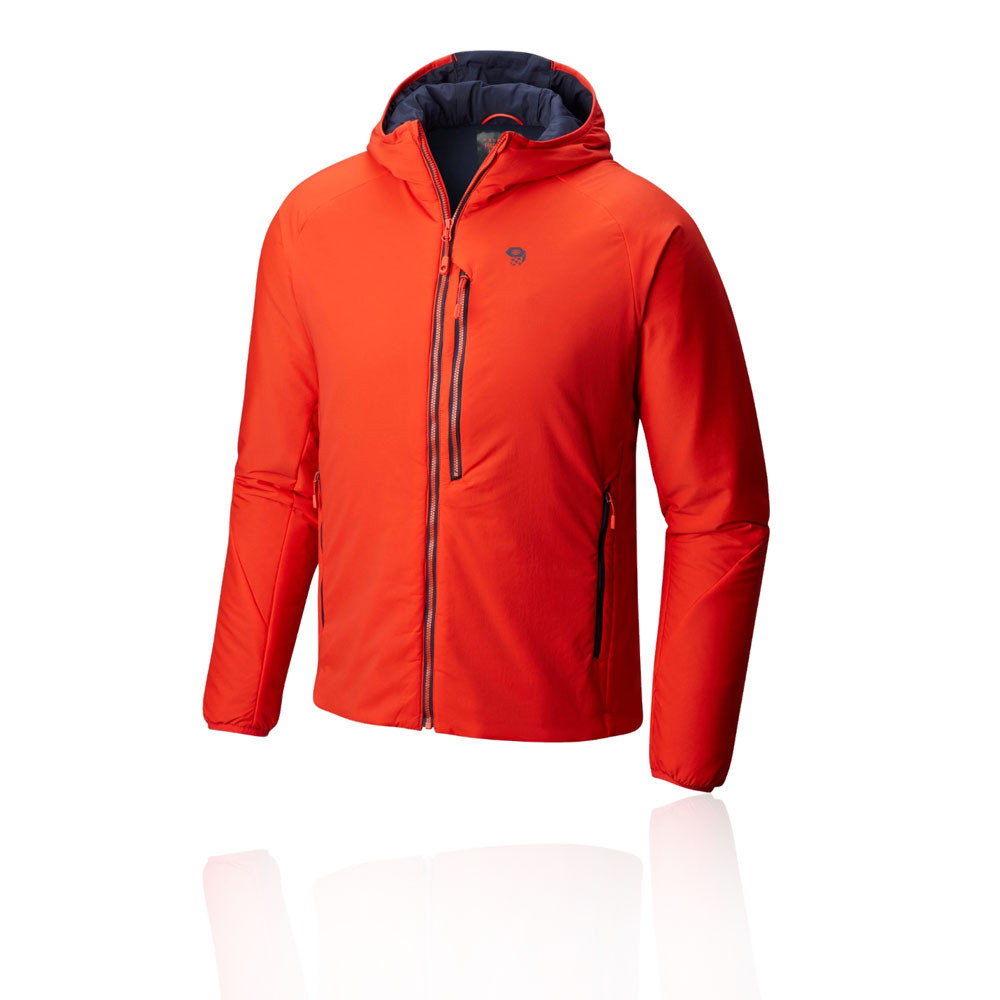 Mountain Hardwear Hombre Kor Strata Capucha Chaqueta Top Naranja Deporte Mountain Hardwear Hombre Kor Strata Capucha Chaqueta Top Naranja Deporte