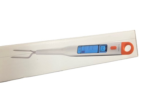Jumbo 18”+ Brookstone Digital Chef's Fork With Thermometer - Picture 4 of 11