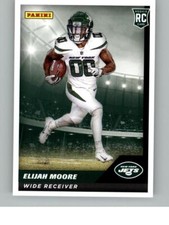 2021 Panini Stickers Elijah Moore 72  RC  New York Jets Cards