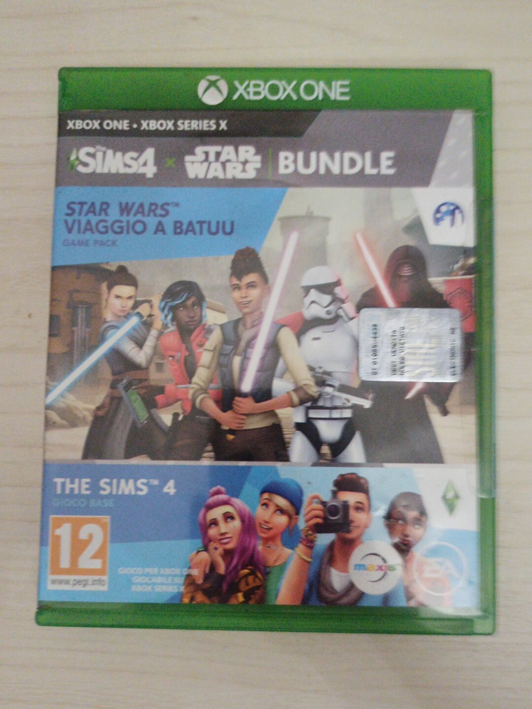 The Sims 4 Star Wars Viaggio a Batuu senza cellophane Pal ita Xbox One Posta1
