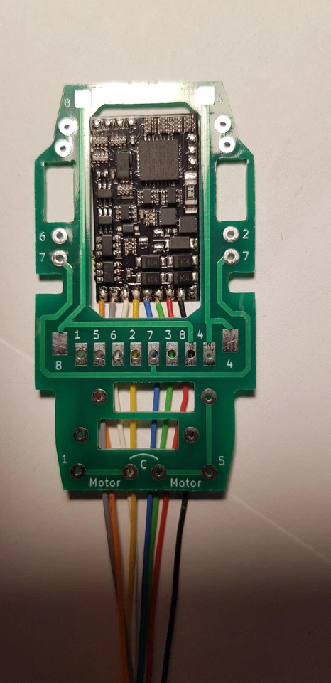 Steuerplatine digital, für Roco-Kroko-Lok SBB, einfache Handhabung, Super Topp!