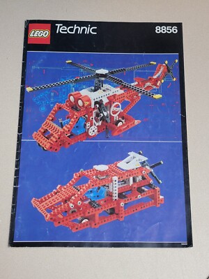 LEGO Technic 8856 Instructions Manual Idea Book (1986) * ORIGINAL! *