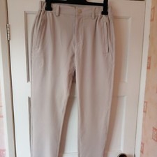 Men's Golf Trousers Beige Size S