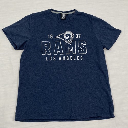 NFL Marken T-Shirts Tops groß Kinder Jugend Jungen blau Los Angeles Rams XL