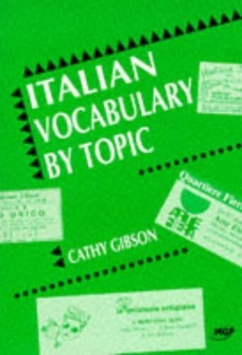 Italian Vocabulary by Topic by Gibson, Cathy Paperback / softback Book The Fast - Picture 1 of 2