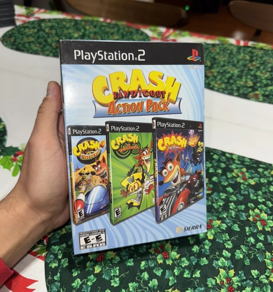 RARE Crash Bandicoot Action Pack Box Set (Sony PlayStation 2, PS2