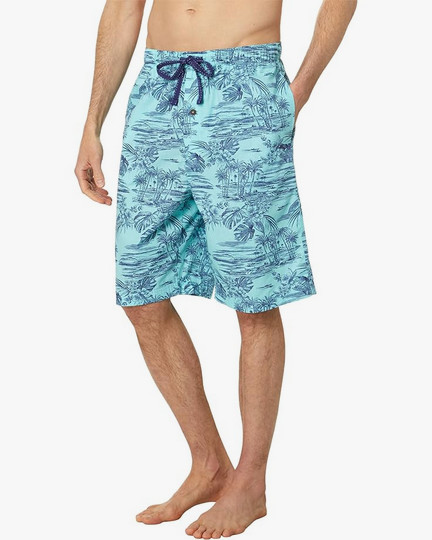 Мужские хлопчатобумажные шорты для отдыха Tommy Bahama Aqua Scenery S 7990₽
