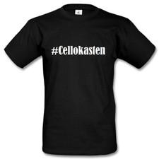 T-Shirt #Cellokasten Hashtag Raute für Damen Herren und Kinder