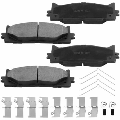 4x Front Disc Brake Pads For 08-17 TOYOTA CAMRY AVALON LEXUS