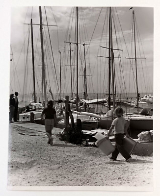 1970s Elliott Key Florida Sailboats Biscayne Nat'l Park Dock FL VTG Press Photo
