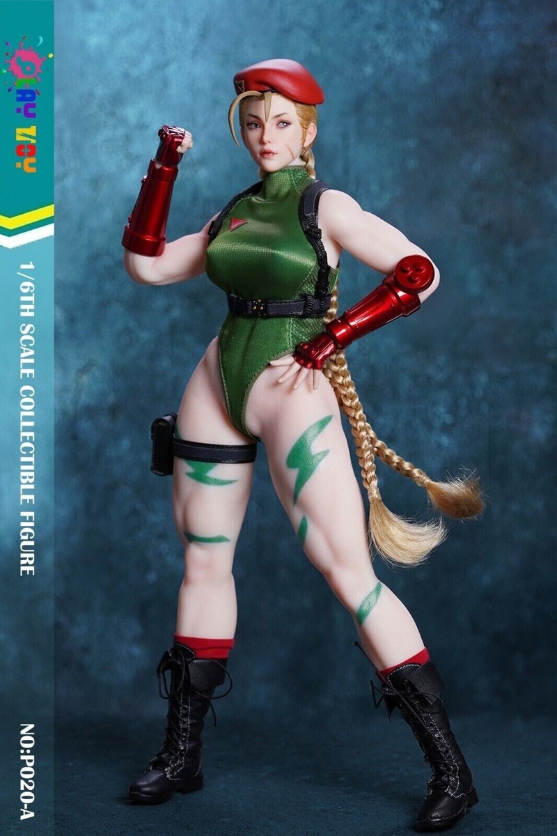 PLAY TOY ストリートファイター　キャミィ 1/6 P020-A PLAY TOY P020A 1/6 Street Girl Female Fighter Cammy Female Action