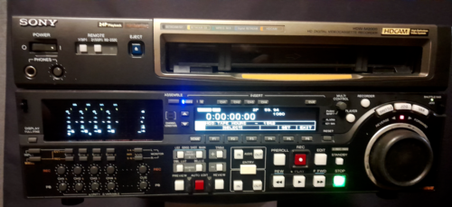 HDCAM MULTIFORMAT SONY HDW M2000 Recorder with player SP, Sx, dig,imx HDcam
