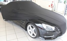 Vollgarage Car-Cover Indoor Schwarz mit Spiegeltaschen f&uuml;r Mercedes SL R231