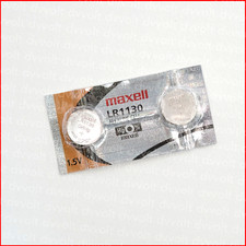 LR1130 Maxell 1.5v AG10 189 V10GA G10A SR1130SW Batteries X 2