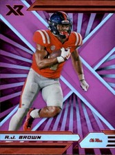 2022 Panini Chronicles Draft Picks #12 A.J. Brown XR Pink