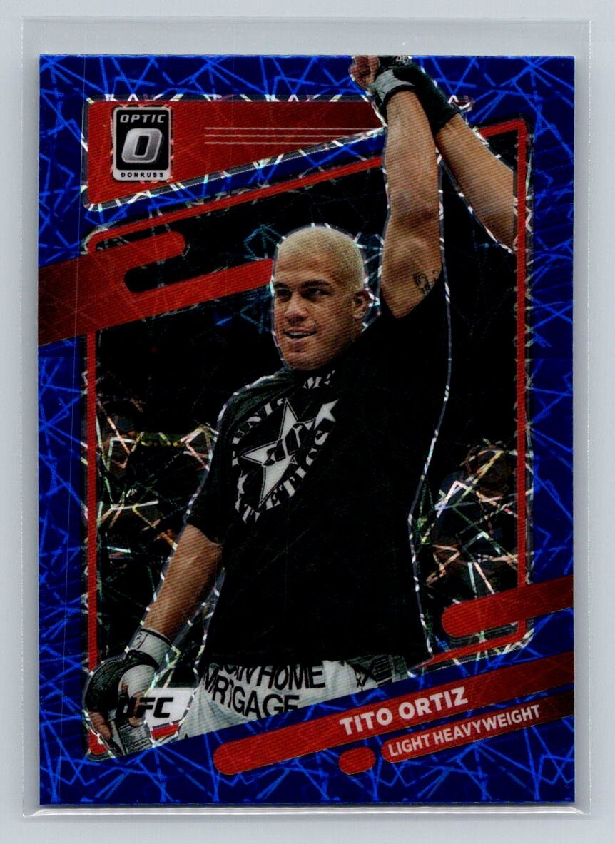 2022 Donruss Optic UFC #7 - Tito Ortiz - Blue Velocity | eBay