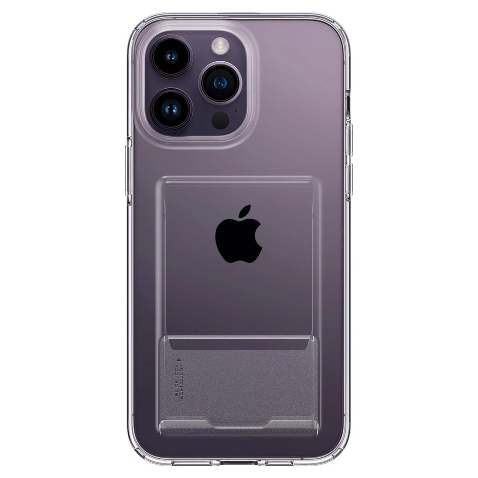 iPhone 14 Pro Max Case/ 14 Pro/ 14 / 14 Plus | Spigen [Crystal Slot] Card Holder - Image 2 of 4
