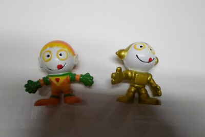 1984 Cambells Spaghettios Soup Figures Aliens lot of 2