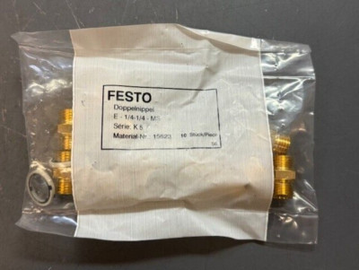 Festo E-1/4-1/4-MS 15623 Double Nipple Fitting (10 pcs)