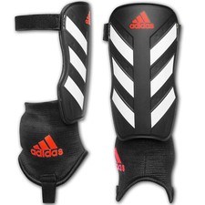 Adidas EverClub Adult Unisex Large Black Full Shin Pad With Ankle Protectors