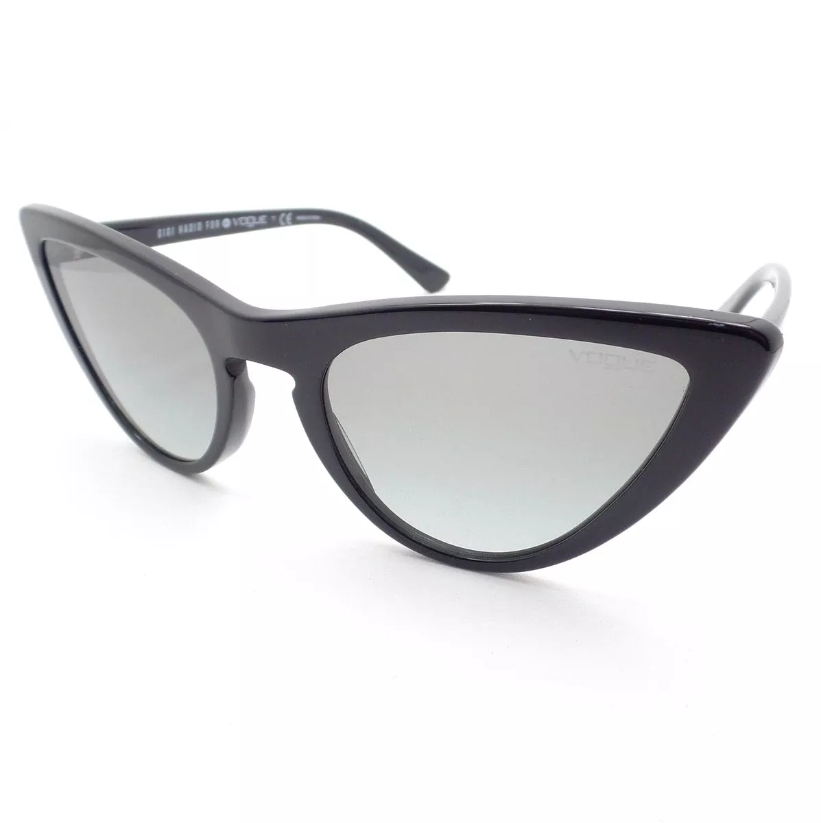 Vogue Gigi Hadid VO 5211 S W44 11 Black Grey Fade Sunglasses New rl