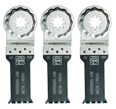 FEIN POWER TOOLS 63502151270 1-1/8'', E-Cut Universal, Saw Blade 3 Pack