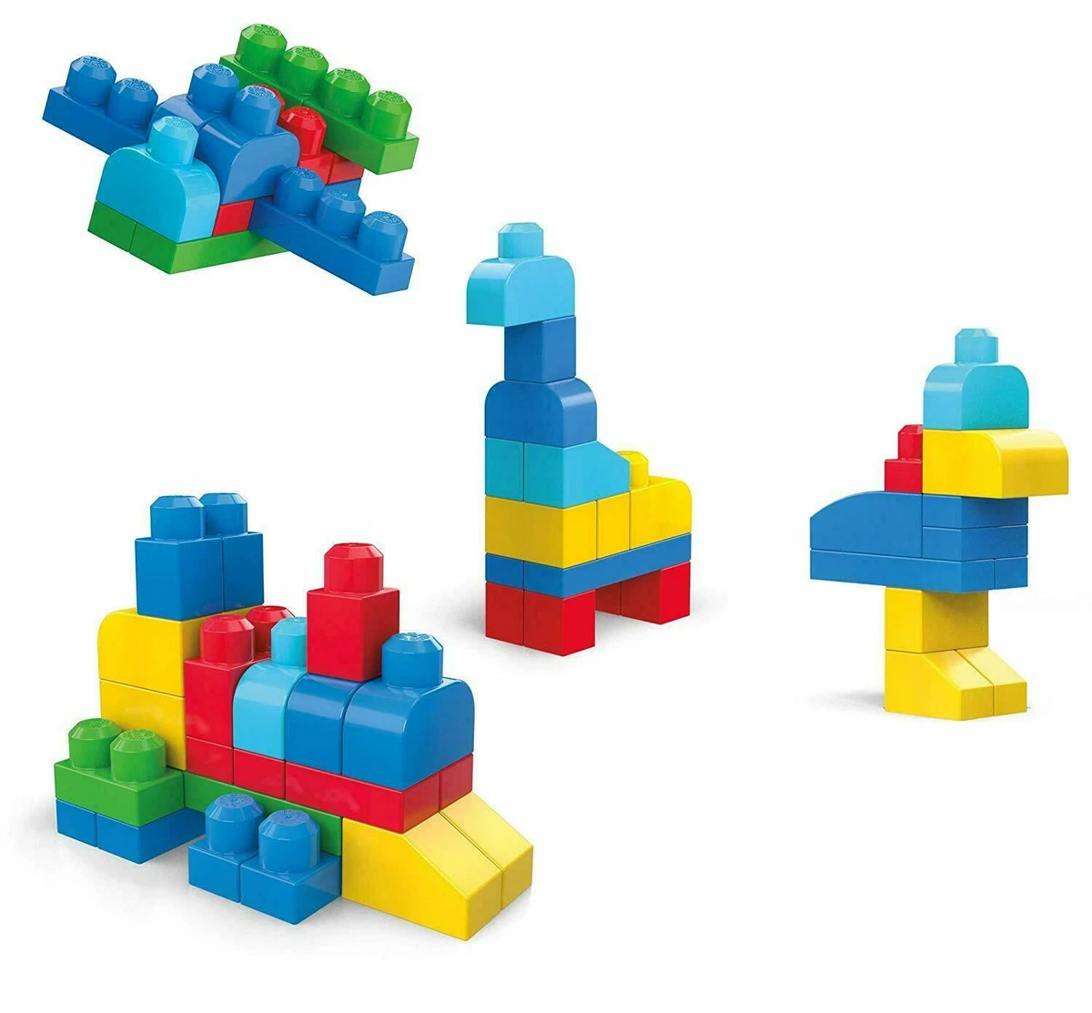 Mega Bloks First Builders Maxi Bloks 40 Pieces Let's Build It