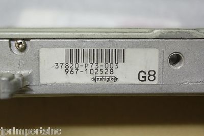 JDM HONDA ACURA INTEGRA DC2 TYPE R ITR B18C P73 ECU 37820 P73 003