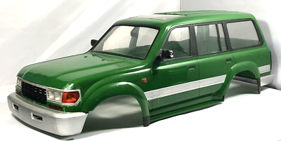 RC 1/10 Toyota LC80 Land Cruiser Hard Body 313mm - Racing Green