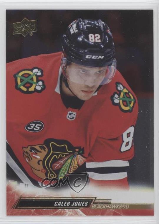 2022-23 Upper Deck Series 2 Silver Foil Caleb Jones #294