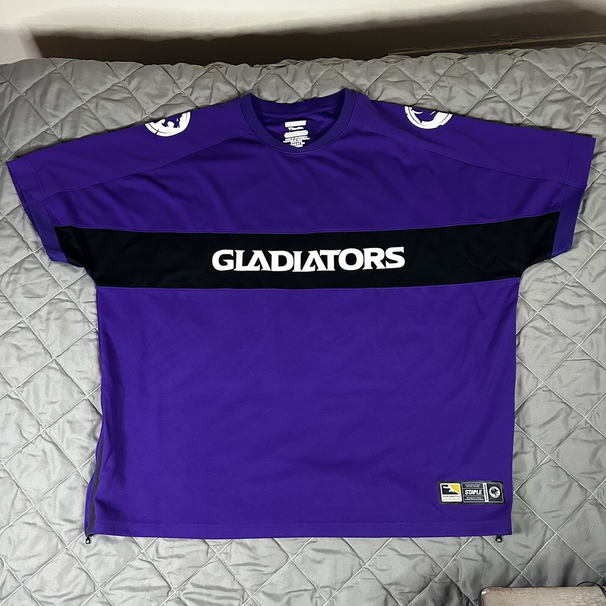 Staple Overwatch League Jersey Mens 5XL Purple Los Angeles