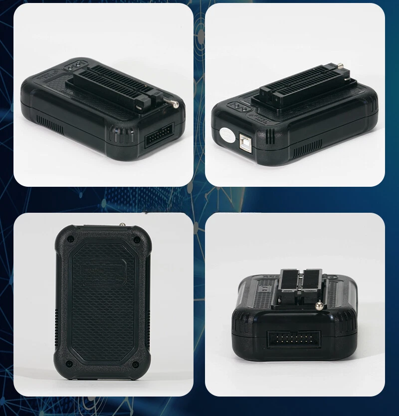 XGecu T48 con 17 Adattatori USB Set Programmatore Universale TL866CS TL866A Aggiornato - Immagine 2 di 4