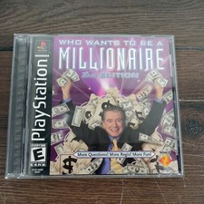 Who Wants to Be a Millionaire: 2nd Edition (Sony PlayStation 1, 2000) CIB VG