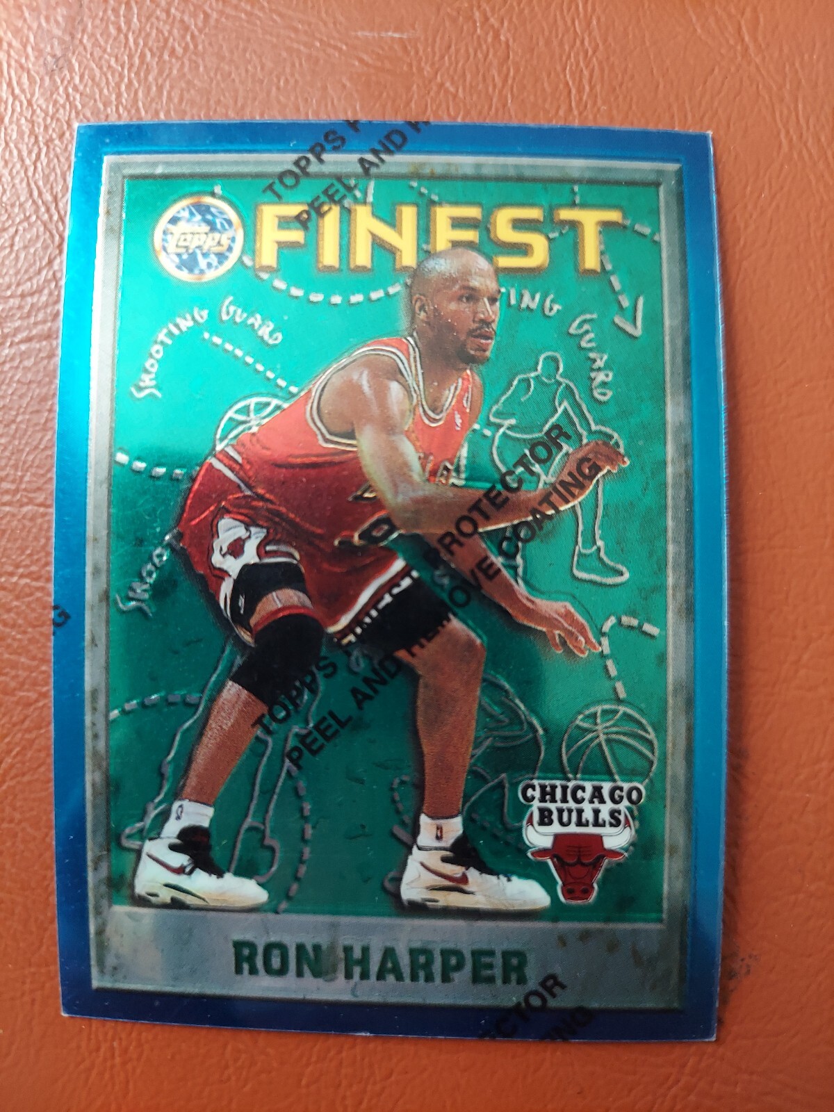 Ron Harper 1995 Finest #53 Chicago Bulls {0726
