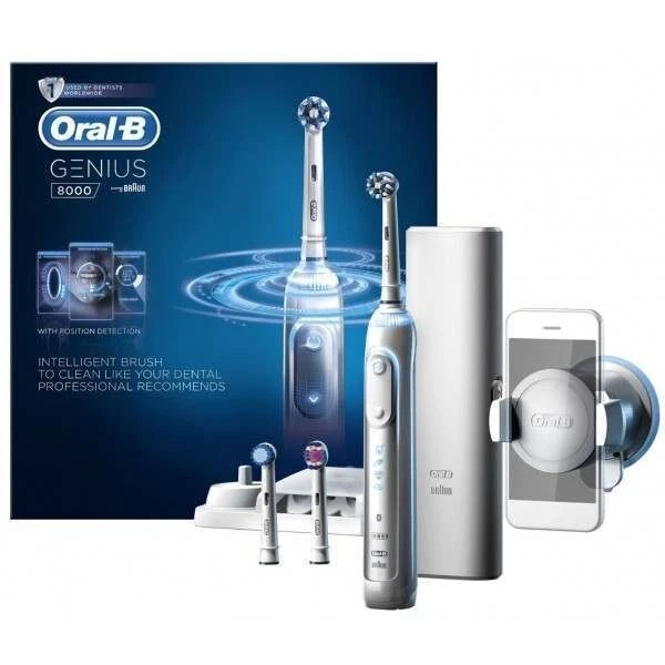 BRAUN Oral-B GENIUS 8000 本体 Oral-B Genius 8000 Rechargeable Electric Toothbrush, Orchid Purple