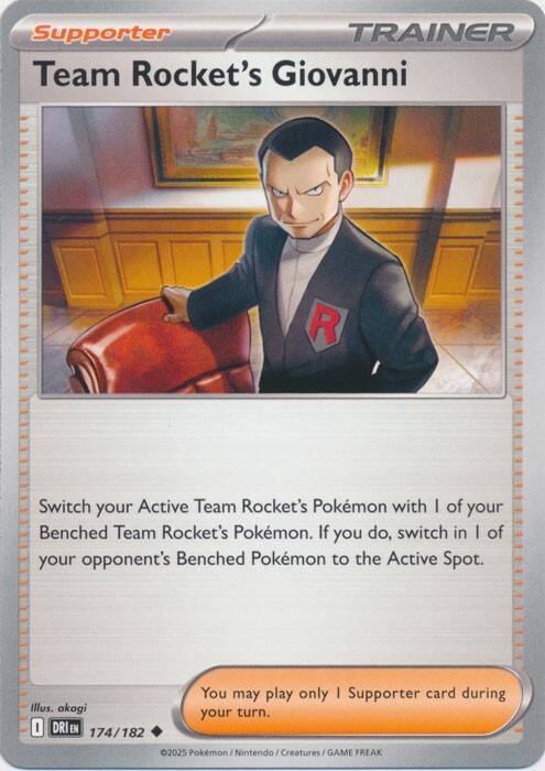 Team Rocket's Giovanni