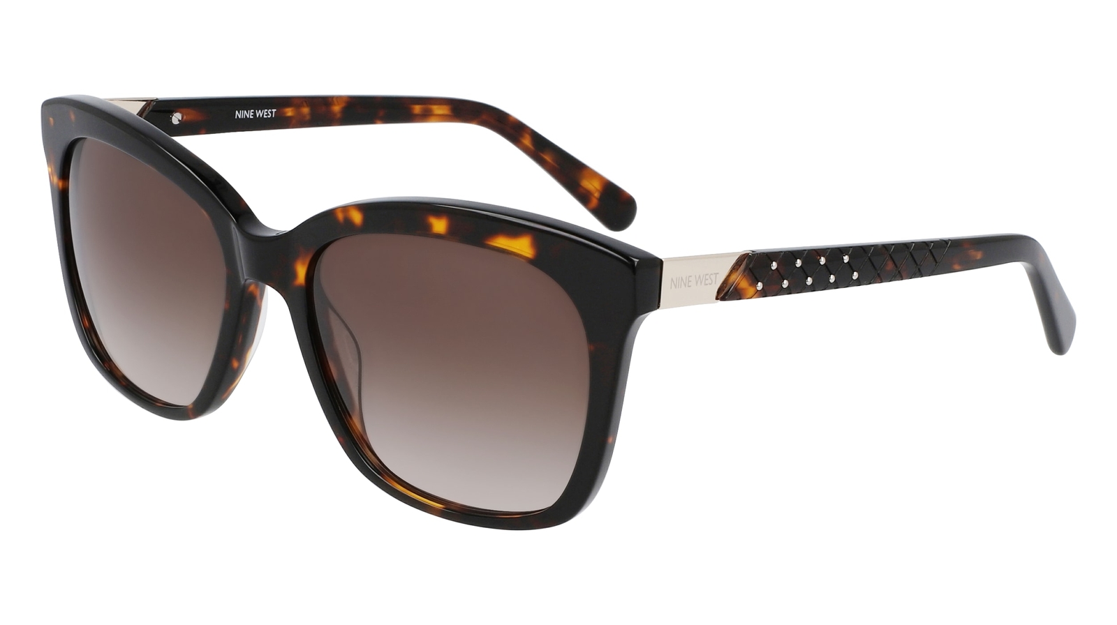 NEW Nine West NW653S-206-53.9 DARK TORTOISE Sunglasses 886895544214 | eBay