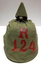 WW1 German Pickelhaube Stencils Regimental Unit Markings WWI Helmet Camo Cover