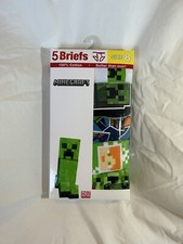 Handcraft MINECRAFT Boys Briefs 5 Pack - Size 8