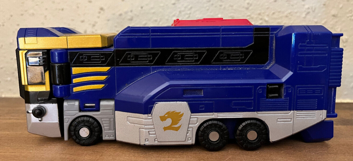 2008 Power Rangers RPM High Octane Blue Lion Zord Megazord legs
