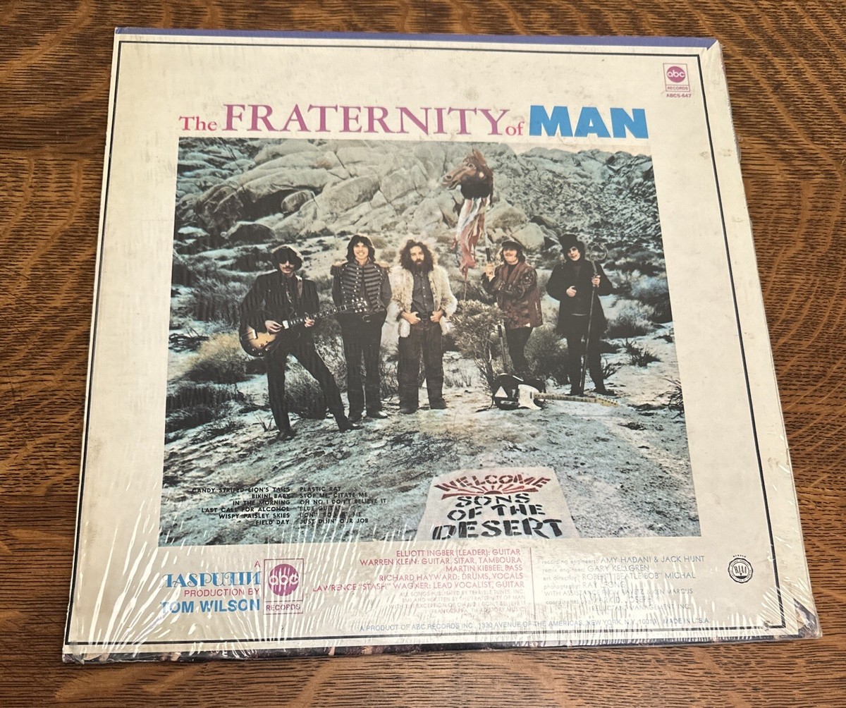 オリコンチャートブック30years anniversary 1968-1997 1968 The Fraternity Of Man S/T ABC Records ABCS-647