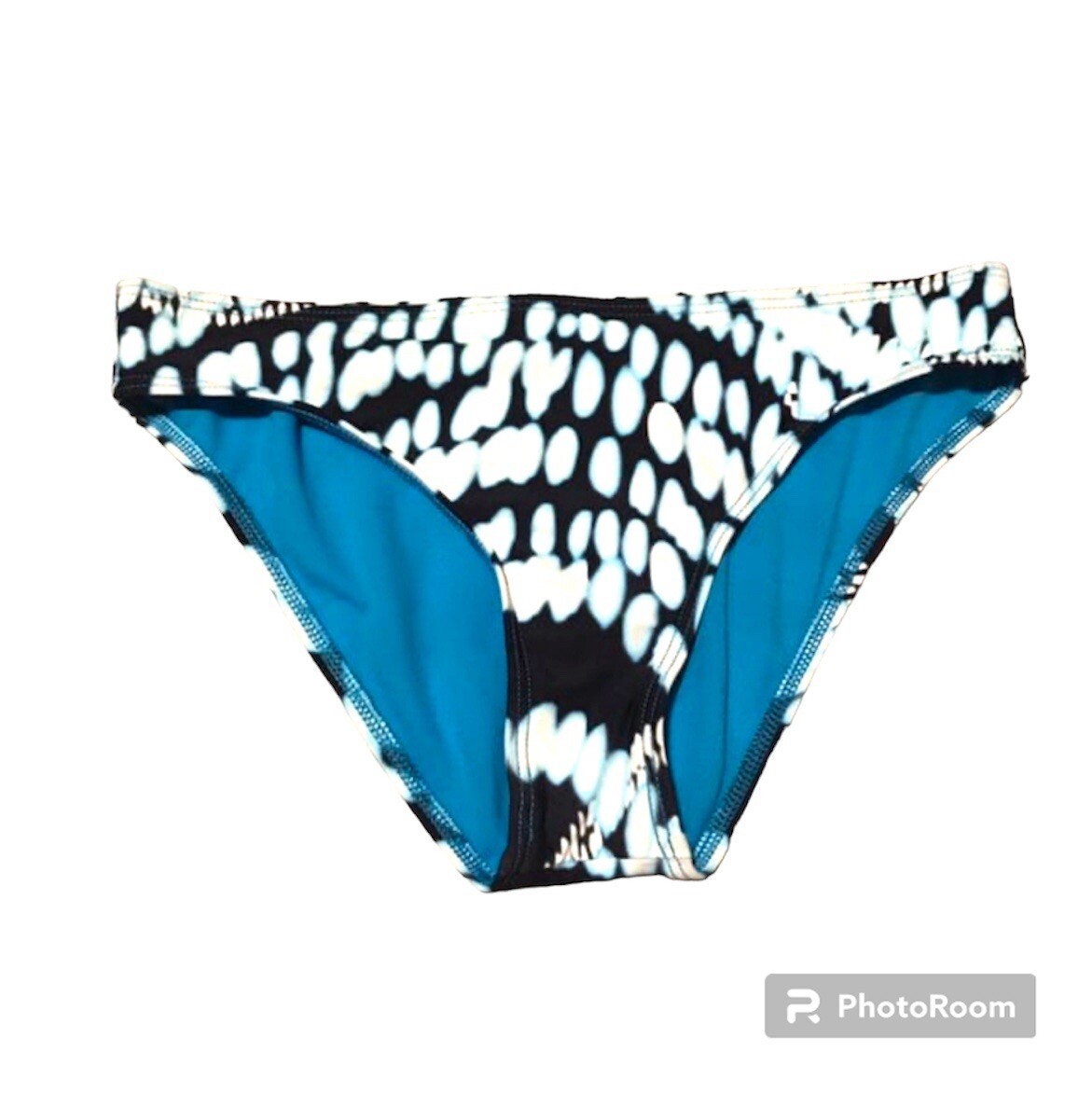 Basta Surf Blue Tie Dye NWOT Bikini Bottoms Swimsuit Size Small